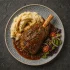 Grilled Lamb Shank